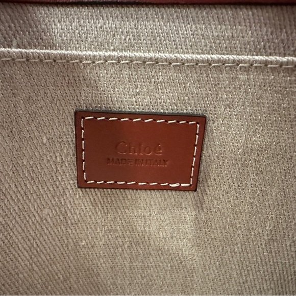 Authentic Chloé Woody Medium Woven Fringe Tote - Picture 13 of 15